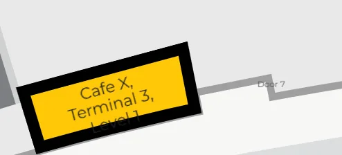 Cafe-X-SFO-T3-L1-Map